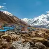 Kyanjin Gompa village, Langtang Valley, Nepal